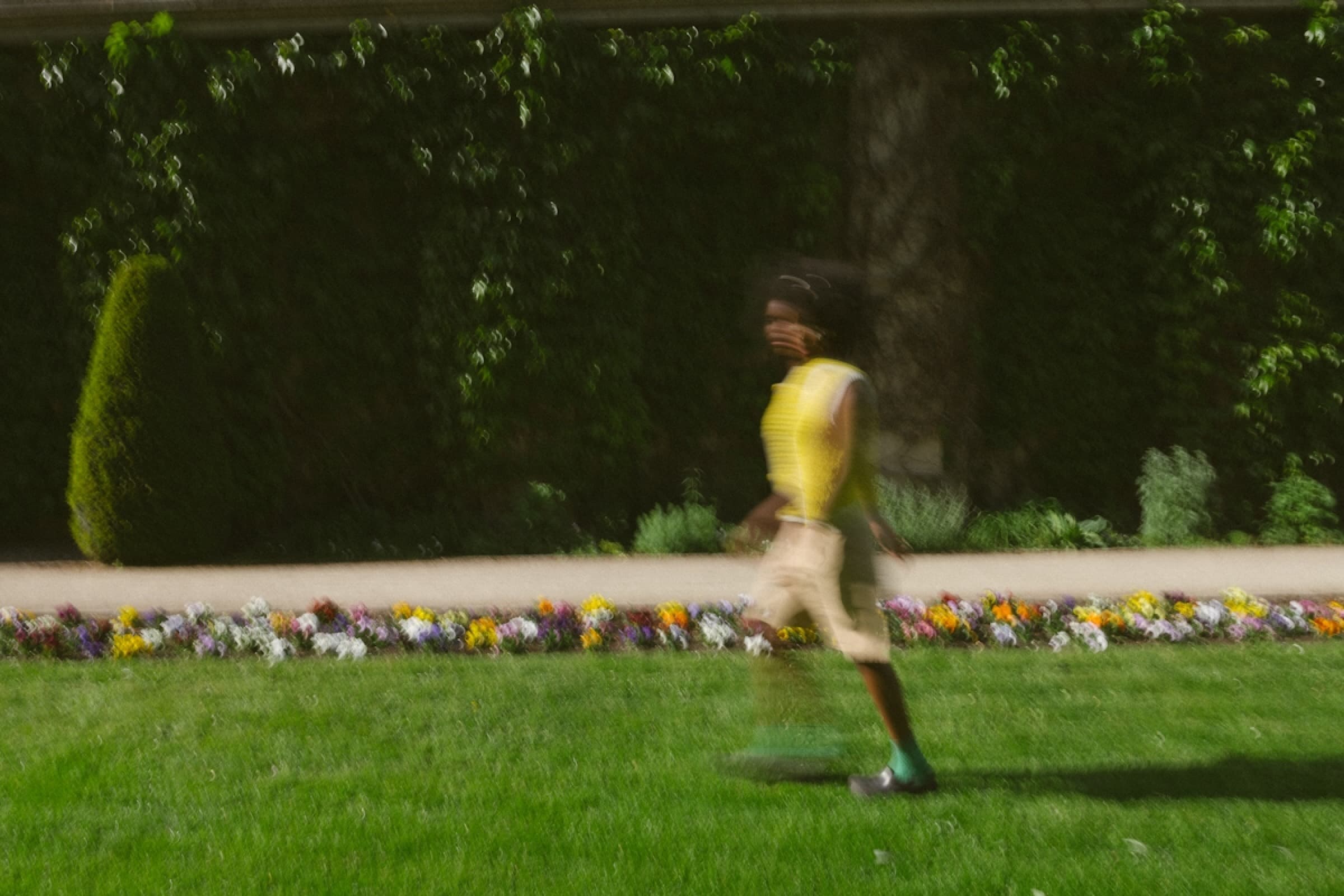 woman walking